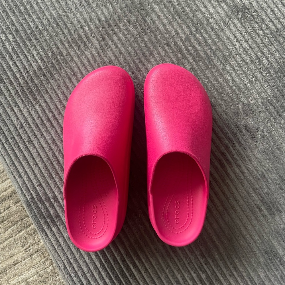 Crocs Pink Slip-On Shoes